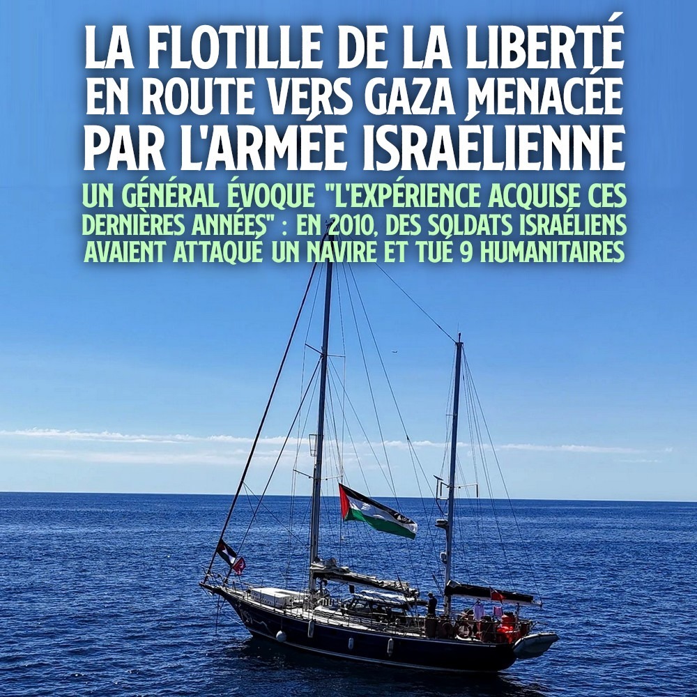 La flottille de la liberté menacée par l’armée israélienne